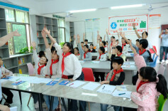 “桂阳星火”悦读团走进樟市中心校开展阅读活动