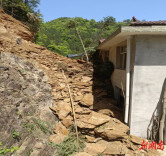 桃源县西安镇成功避险一起山体滑坡，一户5人提前转移无人伤亡