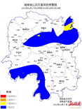 4月27日晚至28日晚，湖南多地需防范山洪灾害