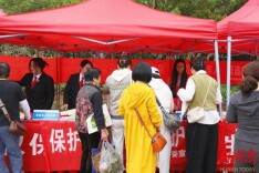 知识产权走进公园 “面对面”普法超有料