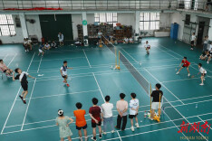 湘潭大学第二十三届“湘大杯”羽毛球个人赛收官