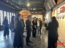 湘潭市委宣传部机关一支部：主题党日开到服务企业一线
