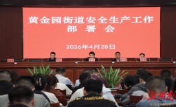 黄金园街道：筑牢安全防线 护航发展大局