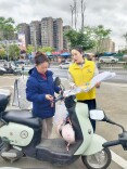 交通劝导守初心 安全护航暖民心