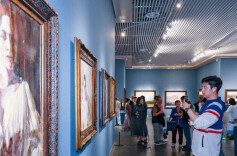 Chen Weiping's Oil Painting Exhibition Opens at Li Zijian Art Museum