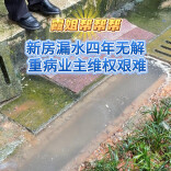 霞姐帮帮帮｜新房漏水四年无解 重病业主维权艰难