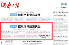 涟源市 医联体共建惠民生|湖南日报市州头条