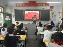 新田县龙泉一小：劳动润童心 争做小先锋