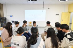 长沙民政职院第十一期朋辈圆桌派解锁离线快乐