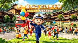 直播｜五一来湖南 蓝焰护平安——云游湘西惹巴拉