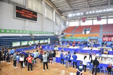 长沙理工大学举办第五届教职工乒乓球混合团体赛