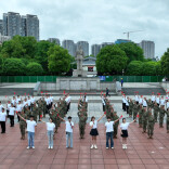 迷彩映青春，奋斗正当时——望城区人武部组织开展五四青年节主题活动