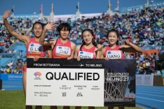 中国女子4X100米接力队获直通2027年北京田径世锦赛资格
