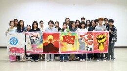 8米青春长卷，长理学子用画笔“绘”出五四精神