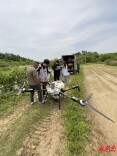 技践三农·砺技成长——永州职业技术学院擎空智净团队携植保无人机开展科技助农实践