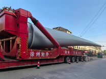 绥宁牛头岭风电场启动吊装 绿色动能赋能侗乡振兴