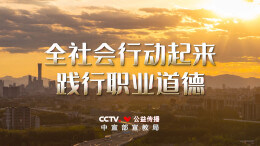 职业道德建设公益广告《应该的》