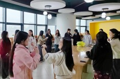 跃动润心，律动减压——长沙民政职院外语学院开展体育赋能活动