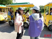 南湖新区龙山社区：“景区公仆”护航五一文旅高峰