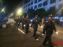 六亩塘街道五一巡逻不打烊 坚守一线护平安