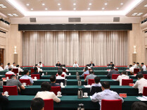 沈晓明围绕“领导班子和干部队伍建设、基层党建”主持召开中央巡视反馈意见整改工作专题调研座谈会