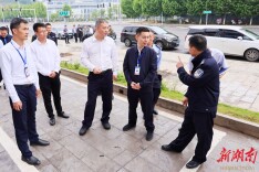 永州经开区：周润润调研园区警务和安全生产工作