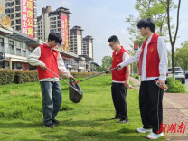 南华大学土木学子走进社区开展劳动实践