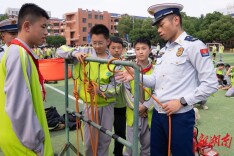 防灾演练进校园
