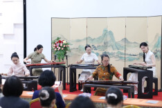 落花时节又逢君！长沙宝宁寺普庵琴社古琴雅集奏响禅韵清音