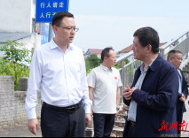 白再兴调研民生实事与项目建设工作