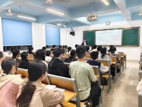 长沙民政职院软件学院党总支开展企业党员讲党课活动