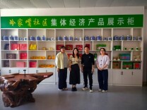 长沙民政职院商学院教师赴安化冷家嘴社区开展直播带货专业指导