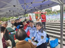 绥宁防灾减灾：城区设展集中宣 门店过筛逐项查