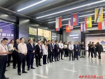 RCEP参会嘉宾考察怀化国际陆港及重点产业