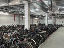 全国首座非机动车立体停车楼什么样？如何收费？