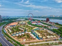 旅发大会·湘潭相会53丨120台房车已安装到位 万楼·青年码头三期项目总进度完成98%