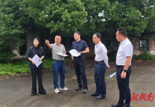 江永｜于思洋调研县重点项目建设工作