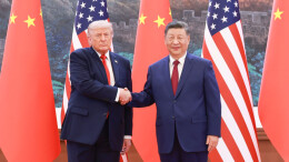 习近平同美国总统特朗普举行会谈