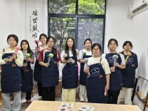 长沙民政职院商学院第十五期心理疗愈手工活动顺利开展