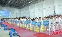 800余名小将竞逐赛场 2026省第四届校园摔跤柔道比赛在益阳资阳开赛