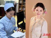 护士的AB面反差瞬间｜㊼白衣守岗护安康，簪花赴人间浪漫