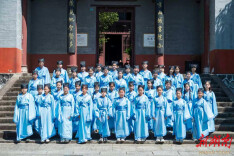 儒雅古风重现，学子翰墨写红诗——炎陵首次举办沉浸式院试文化体验活动‌