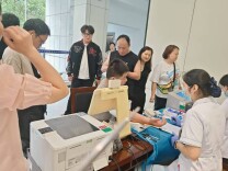 裕南街街道开展职工无偿献血志愿活动