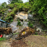 溆浦县祖师殿镇成功处置一起山体裂缝地质隐患险情
