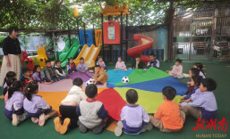 外资外援惠民项目呵护幼儿成长
