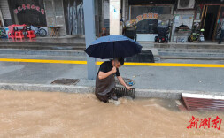 雨夜逆行者：茅岭头社区闻“汛”而动，连夜排涝守护居民家园