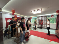 天元区：520集体宣誓“婚事新办”，文明婚尚爱更浓