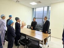 中国银行浏阳支行营业部开展医院金融宣传活动