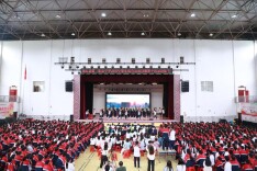 技筑梦想 匠耀青春——龙山职中第十四届校园技能节开幕