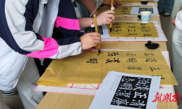 南华大学电气工程学院举办廉洁文化书画系列活动